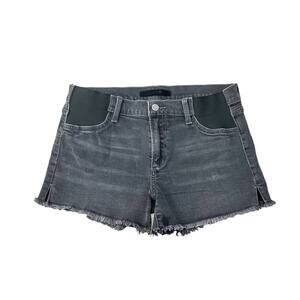 Joe's Jeans The Ozzie Cut Off Shorts Black Gray Distressed Frayed Hem Womens 29
